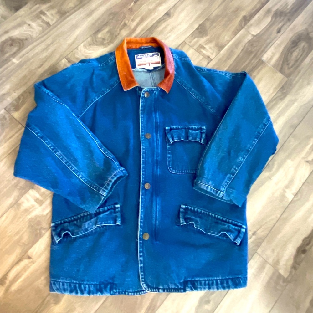 NEW RIVER MENS jean jacket - Picture 1 of 2
